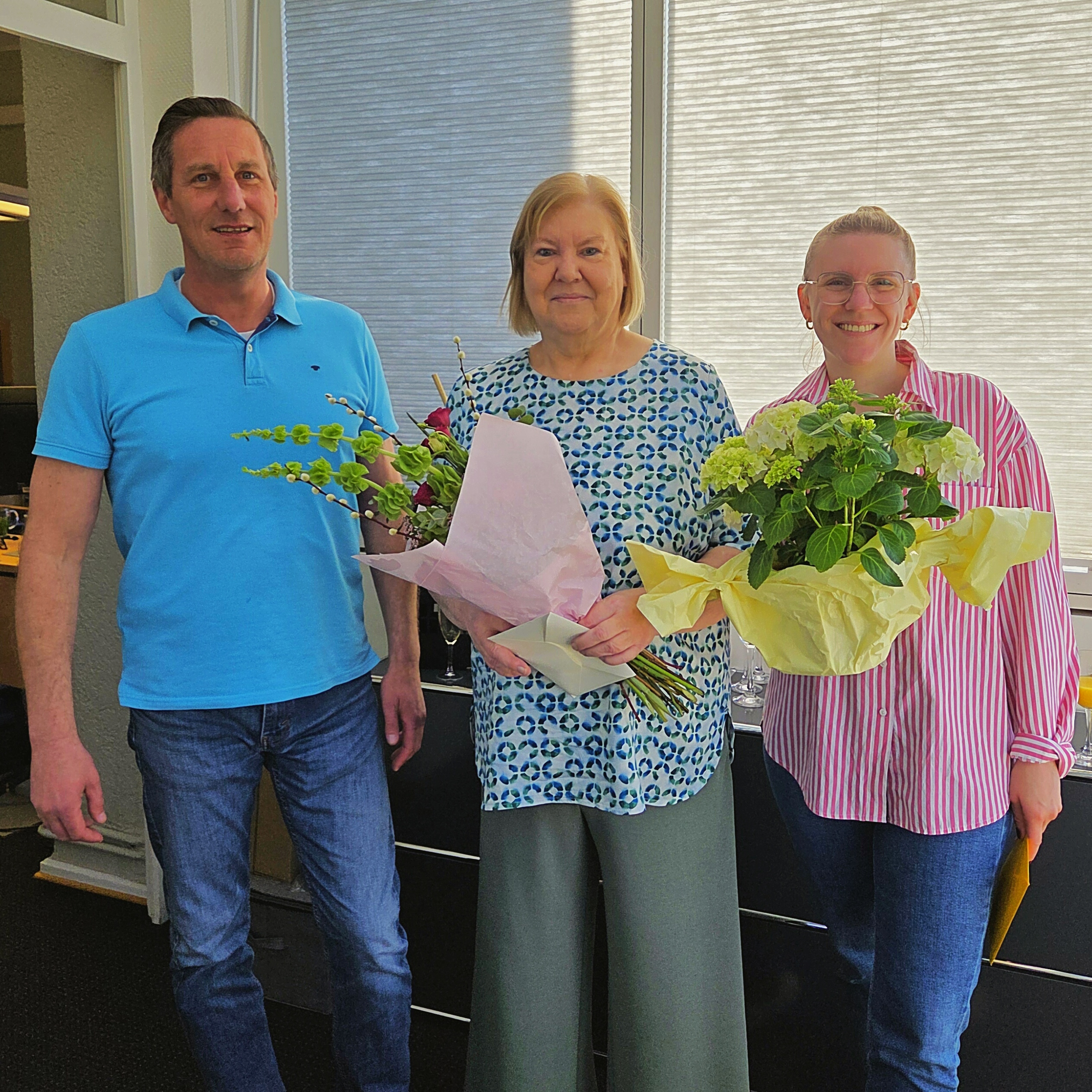 Nach fast 23 Jahren im Team haben wir heute unsere geschätzte Kollegin, Frau Petra Gesellgen, in den wohlverdienten Ruhestand verabschiedet.