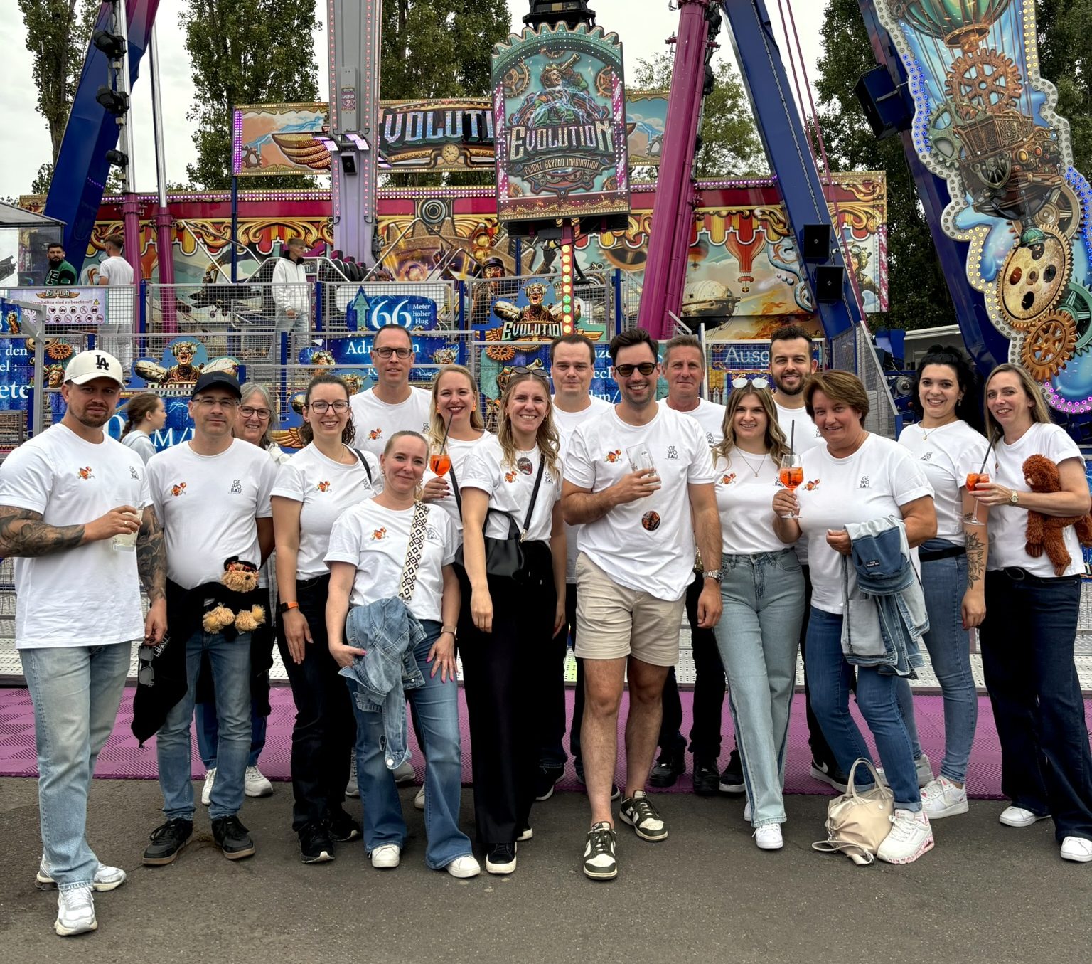 Gruppenbild Team GEWOBAU Bad Kreuznach JAhrmarkt 2026